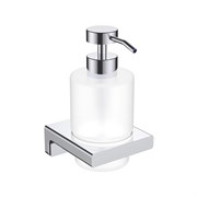 AQUAme AQM7312CR  Tivoli  Диспенсер для жидкого мыла, латунь/матовое стекло, хром AQM7312CR