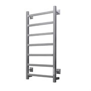 ARINGA Порто полотенцесушитель лесенка электрический 80*40, матовый хром AR03040CHM