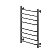 VECONI Полотенцесушитель электрический Cantu-A, 50/80, черный C8050B-A