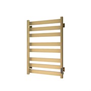 VECONI Полотенцесушитель электрический Piatto, 50/80, золото матовое P8050G