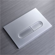 VECONI Кнопка смыва FLUSH V3, FLV3-CM, 240х162х9, пластик, хром матовый FLV3-CM