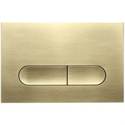 VECONI Кнопка смыва FLUSH V3, FLV3-G, 240х162х9, пластик, золото брашинг FLV3-G