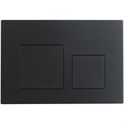 VECONI Кнопка смыва FLUSH V4, FLV4-B, 240х162х10, пластик, черный матовый FLV4-B