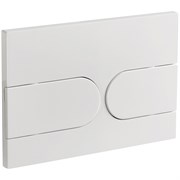 VECONI Кнопка смыва FLUSH V6, FLV6-W, 240х162х10, пластик, белый глянец FLV6-W
