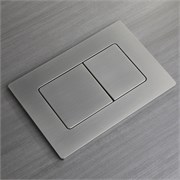 VECONI Кнопка смыва FLUSH V8, FLV8-GM, 240х162х7, пластик, оружейная сталь матовая FLV8-GM