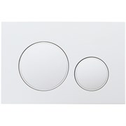 VECONI Кнопка смыва FLUSH V10, FLV10-W, 240х162х7, пластик, белый глянец
кайма - белый глянец FLV10-W