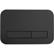 VECONI Кнопка смыва FLUSH V12, FLV12-B, 240х162х7, пластик, черный матовый FLV12-B
