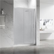 VECONI Душевая дверь раздвижная Vianno VN-55, 1000x1950, хром, стекло pear VN55-100-02-C8