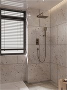 VECONI Встраиваемая душевая система VERONA, Графит брашинг VE-510-GR-C4