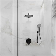 VECONI Встраиваемая душевая система LICATA, Чёрный матовый LI-400-B-C4