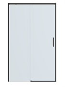 CEZARES Plane Душевая дверь в нишу раздвижная профиль - оружейная сталь / стекло - прозрачное, ширина 160 см PLANE-BF-1-160-C-GM