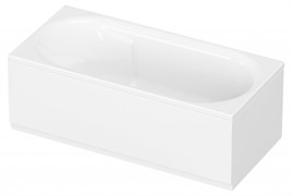 CEZARES Arno Акриловая ванна пристенная прямоугольная размер 170x80 см, белый ARNO-170-80-45-W37
