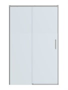 CEZARES Plane Душевая дверь в нишу раздвижная профиль - сатин / стекло - прозрачное, ширина 120 см PLANE-BF-1-120-C-IN