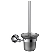 LEMARK Ёршик для унитаза Pushkin подвесной, сталь, хром LMA-8621S-C