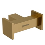 LEMARK Крючок для полотенец VALDAY, сталь, брашированное золото LMA-8111S1-BRG