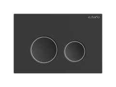 ESBANO Клавиша слива, черный матовый ESINSKS48MB