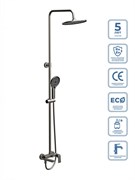 BELBAGNO Marino Душевая стойка со смесителем и изливом MARINO-VSCM-GM MARINO-VSCM-GM