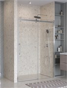 BELBAGNO Marino Душевая дверь в нишу раздвижные ширина 120 см, профиль - хром / стекло - прозрачное MARINO-2-BF-1-120-C-CR