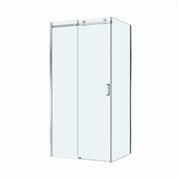 BELBAGNO Soft Close-2 Душевой уголок прямоугольный размер 110x100 см профиль - хром / стекло - прозрачное, двери раздвижные SOFT_CLOSE-2-AH-1-110/100-C-Cr