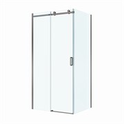 BELBAGNO Soft Close-2 Душевой уголок прямоугольный размер 110x90 см профиль - оружейная сталь / стекло - прозрачное, двери раздвижные SOFT_CLOSE-2-AH-1-110/90-C-GM