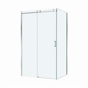 BELBAGNO Soft Close-2 Душевой уголок прямоугольный размер 120x100 см профиль - хром / стекло - прозрачное, двери раздвижные SOFT_CLOSE-2-AH-1-120/100-C-Cr