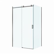 BELBAGNO Soft Close-2 Душевой уголок прямоугольный размер 120x100 см профиль - оружейная сталь / стекло - прозрачное, двери раздвижные SOFT_CLOSE-2-AH-1-120/100-C-GM