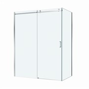 BELBAGNO Soft Close-2 Душевой уголок прямоугольный размер 160x80 см профиль - хром / стекло - прозрачное, двери раздвижные SOFT_CLOSE-2-AH-1-160/80-C-Cr
