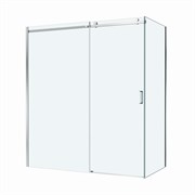 BELBAGNO Soft Close-2 Душевой уголок прямоугольный размер 180x100 см профиль - хром / стекло - прозрачное, двери раздвижные SOFT_CLOSE-2-AH-1-180/100-C-Cr