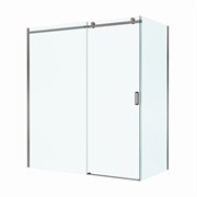 BELBAGNO Soft Close-2 Душевой уголок прямоугольный размер 180x90 см профиль - оружейная сталь / стекло - прозрачное, двери раздвижные SOFT_CLOSE-2-AH-1-180/90-C-GM