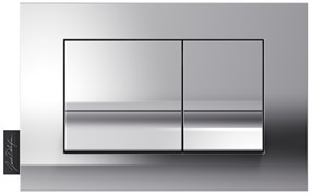 E20858-CP OUT OF COL E20858-CP Панель смыва геометр дизайн, глянцевый хром E20858-CP