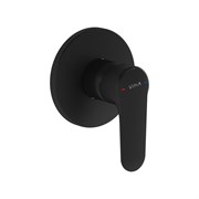 VITRA Встраиваемый смеситель для ванны Root Round A4272836EXP матовый черный A4272836EXP