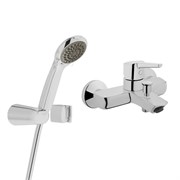 VITRA Комплект смесителей Stern 458655 матовый черный латунь 458655