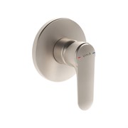 VITRA Встраиваемый смеситель для ванны Root Round A4272834EXP брашированный никель A4272834EXP