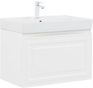 AQUANET Тумба с раковиной Агата 75 1 ящ. цв. белый сатин AQUANET-348186