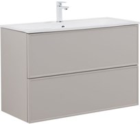 AQUANET Тумба с раковиной Арт 100 цв.бежевый AQUANET-345814