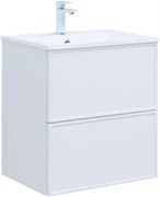 AQUANET Тумба с раковиной Арт 60 цв.белый матовый AQUANET-323567