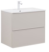 AQUANET Тумба с раковиной Арт 75 бежевый AQUANET-345812