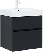AQUANET Тумба с раковиной Бруклин 60 цв. антрацит матовый AQUANET-312875