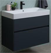 AQUANET Тумба с раковиной Бруклин 85 цв. антрацит матовый AQUANET-312889