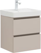 AQUANET Тумба с раковиной Вега 2.0 50 бежевый AQUANET-367323