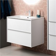 AQUANET Тумба с раковиной Вита 100 цв. белый матовый AQUANET-339163