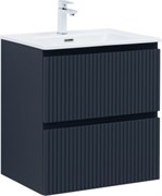 AQUANET Тумба с раковиной Джейн 60 цв.маренго (раковина Flat) AQUANET-332541