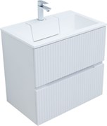 AQUANET Тумба с раковиной Джейн 70 цв.белый матовый (раковина Фортуна) AQUANET-332530