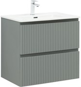 AQUANET Тумба с раковиной Джейн 70 цв.мисти грин (раковина Flat) AQUANET-332535