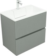 AQUANET Тумба с раковиной Джейн 70 цв.мисти грин (раковина Фортуна) AQUANET-332520