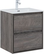 AQUANET Тумба с раковиной Милан 60 цв. дуб рошелье AQUANET-340157