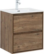 AQUANET Тумба с раковиной Милан 60 цв. дуб рустикальный AQUANET-340162