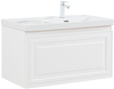AQUANET Тумба под раковину Агата 90 белый сатин AQUANET-345482