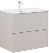 AQUANET Тумба под раковину Арт 75 бежевый AQUANET-343967