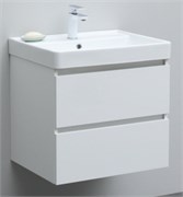 AQUANET Тумба под раковину Вега 60 белый глянец AQUANET-362546